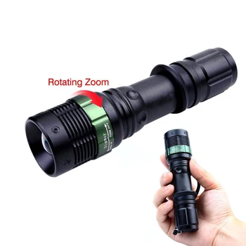 

Super Bright LED Torch 5 Modes Torch Light Waterproof Lamp Outdoor Hiking Torch Light Powerful Flashlight