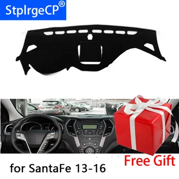 

For Hyundai SantaFe IX45 Maxcruz 2013-18 Right and Left Hand Drive Car Dashboard Cover Mat Shade Cushion Pad Carpets Accessories