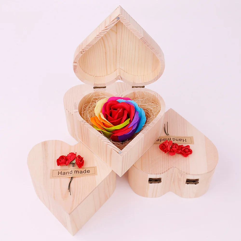 

Valentine's Day Gift Soap Rose Flower Rustic Wedding Decoration Weeding Decor for Birthday Party Weddings Wedding Party Supplies