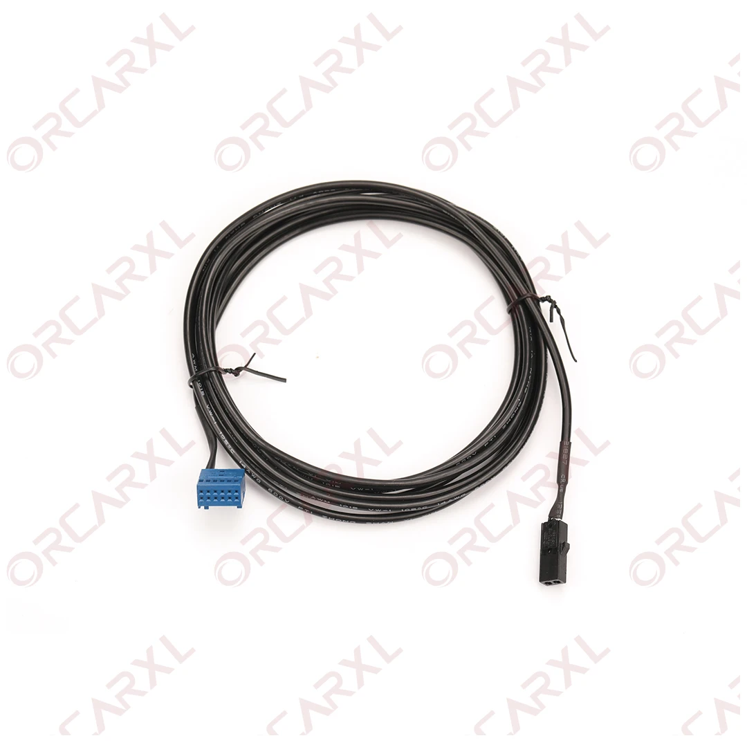 마이크 포함 블루투스 호환 와이어 하네스 케이블, 아우디 A4 A6 CD 플레이어 헤드유닛용, VW RNS315 RNS510 라디오 MFD3