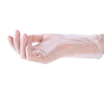 

Disposable Transparent Gloves Cleaning Gloves PVC Gloves 100 Pieces for Health protection