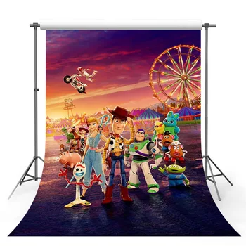 

TAIBO Vinyl Background Photography Toy Story Background The Amusement Park Newborn Photo Studio Backdrop