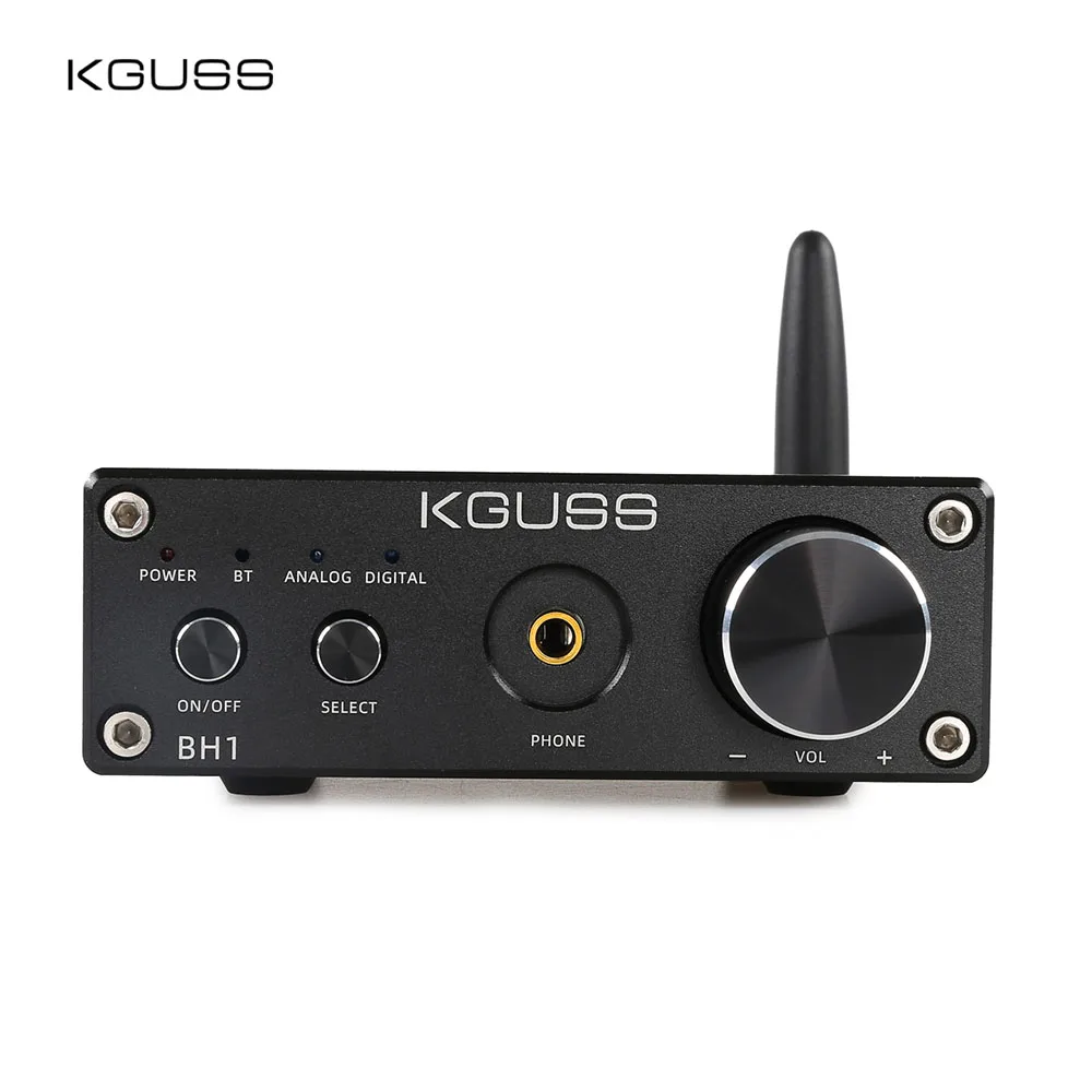 Kguss bh1dac bluetooth 5.0 receptor de áudio adaptador amplificador de áudio febre decodificador de alta fidelidade receptor