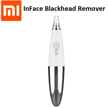 

Xiaomi InFace Electric Blackhead Remover Vacuum Suction Dermabrasion Acne Pore Peeling Face Clean Facial Skin Care Beauty Tools