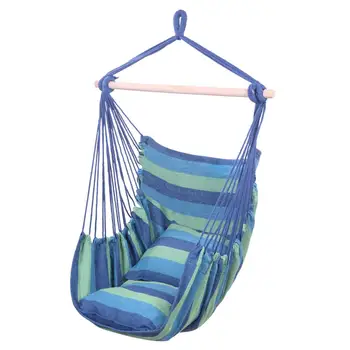 

Hanging Rope Chair Hammock Swing Chair Portable Porch Seat For Indoor Outdoor US Warehouse Drop Shipping Available