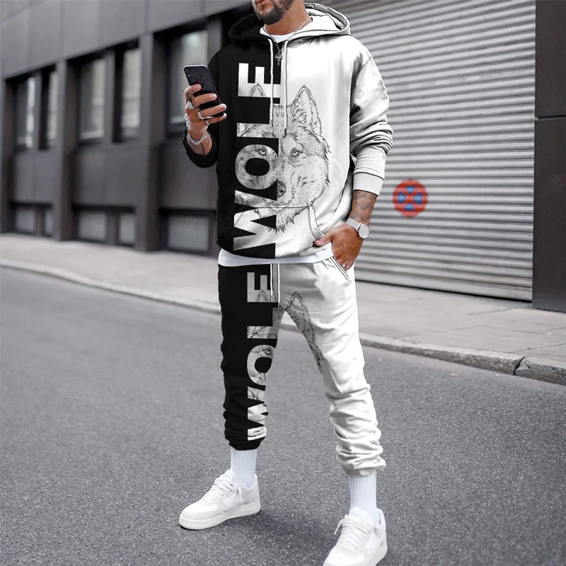 bolígrafo valor Sobrio Conjunto de chándal para hombre, y pantalón Sudadera con capucha, ropa  deportiva, moda urbana, invierno, novedad de 2022|Conjuntos para hombres| -  AliExpress