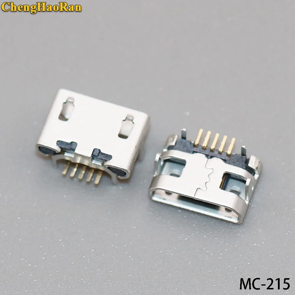ChengHaoRan 2 шт. 5P разъем Micro usb порт зарядки для ASUS memo pad 7 ME170C K017 для lenovo IdeaTab A2109A
