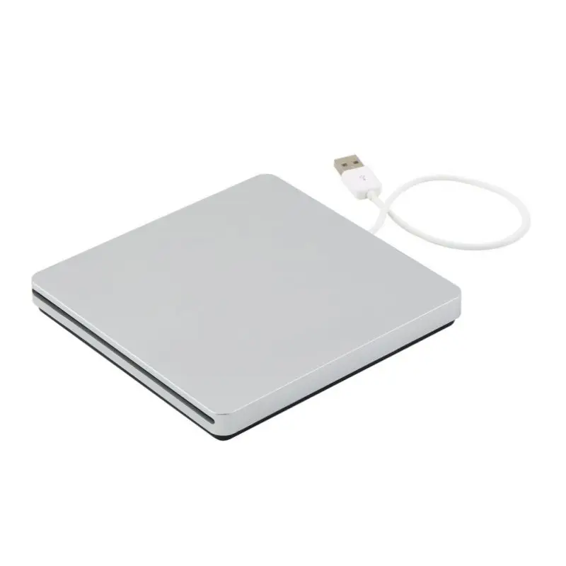  External Drive Universal Plug-and-play USB Powered DVD ROM Driver Write Burner For Apple