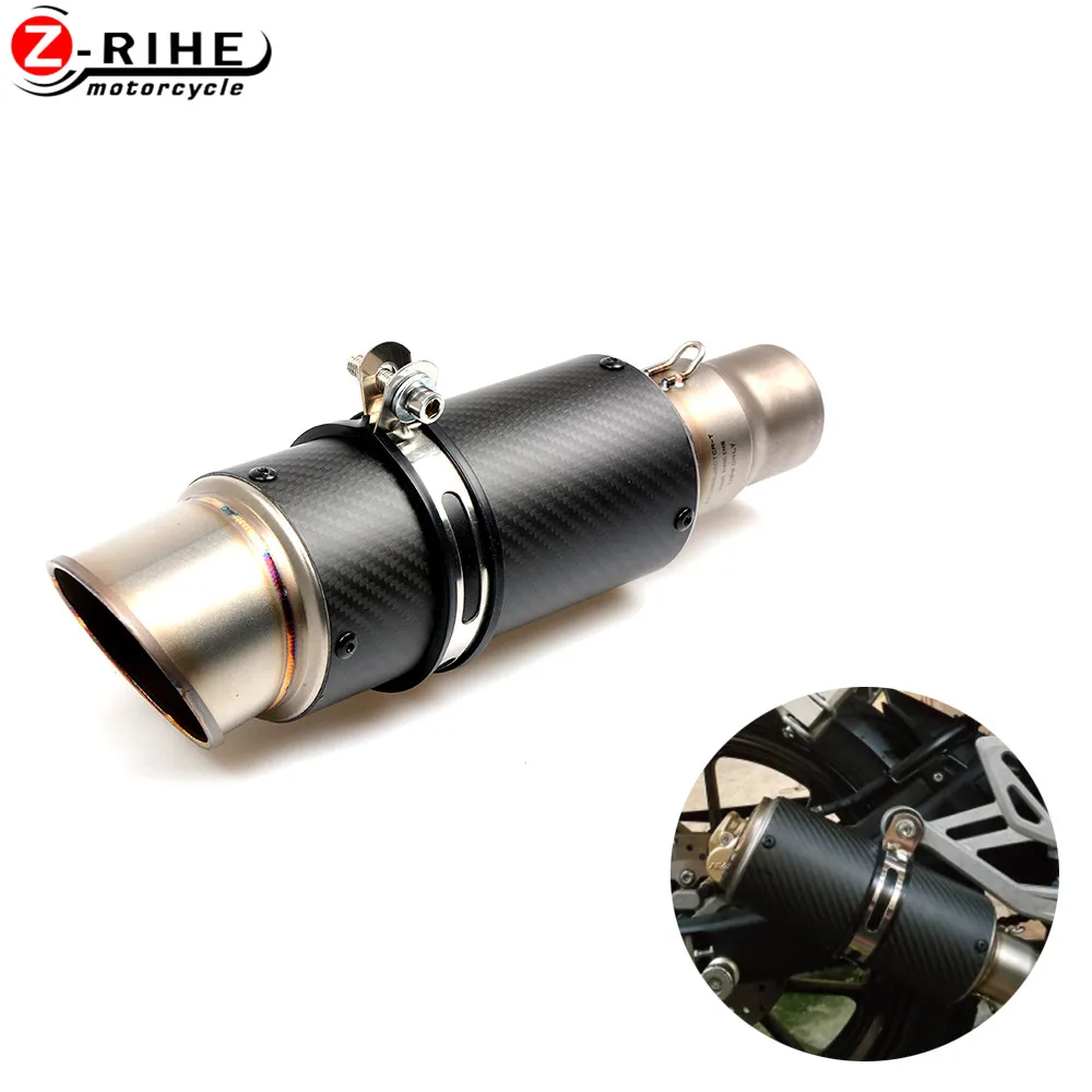 

Universal Motorcycle Accessories 51mm-61mm SC Exhaust Pipe Tailpipe Section For DUCATI 848 999 1098 1199 CROSE diavel cbf250