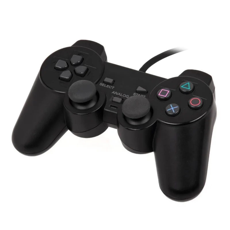 Универсальный проводной контроллер 2 Shock Remote Джойстик Геймпад для playstation 2 PS2 геймпады Новые