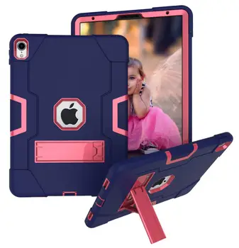 

Shockproof Case for iPad Pro 11, The silicone Shockproof Rugged Drop Protection Cover Built with Kickstand