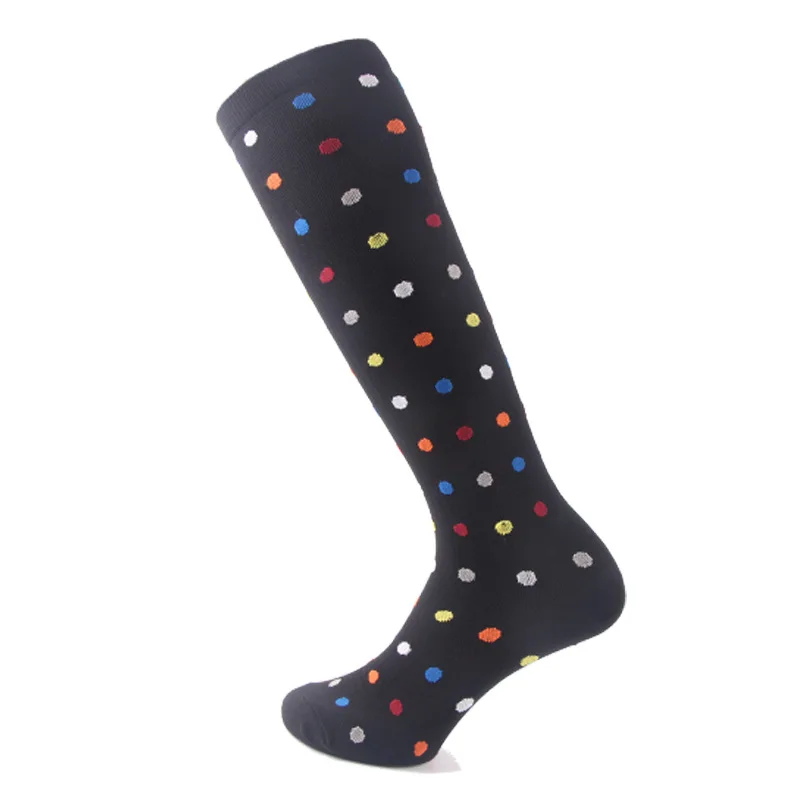 Calcetines ciclismo носки для бега для мужчин и женщин модные дышащие впитывающие влагу уличные футбольные лыжные походные Компрессионные носки