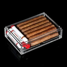 GALINER Portable Cigar Humidor Box Plastic PVC Cigar Case With Humidifier Bag Humidor Cabinet Cigar Box Set