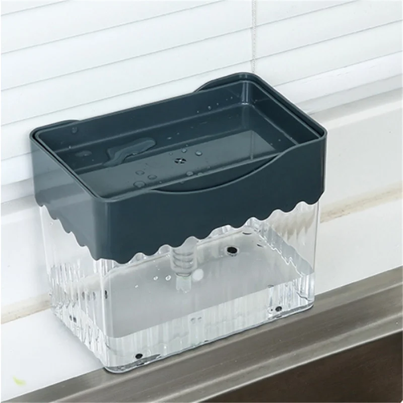 basin otomatik sabunluk basin sabunluk sunger deterjan sivi dagitici bulasik deterjani kutusu mutfak aliexpress home improvement