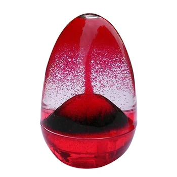 

Home Decoration Crafts Creative Volcanic Eruptions Figurines Hourglass Ornament Miniature Model Love Gifts Children Toys Decor