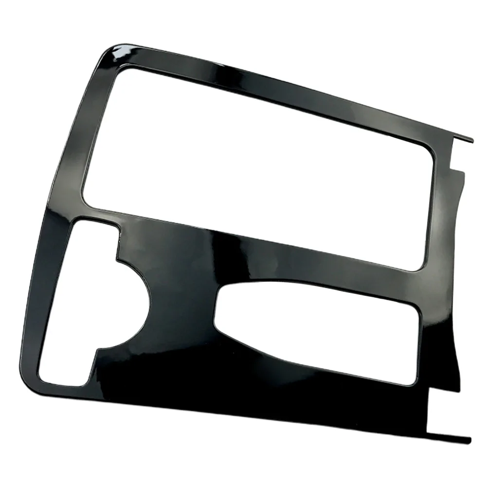Стильный автомобильный стикер, интерьерная самоклеящаяся накладка C класса, сменная панель для стакана воды ABS для Mercedes C180 C200 W204 2008-2013