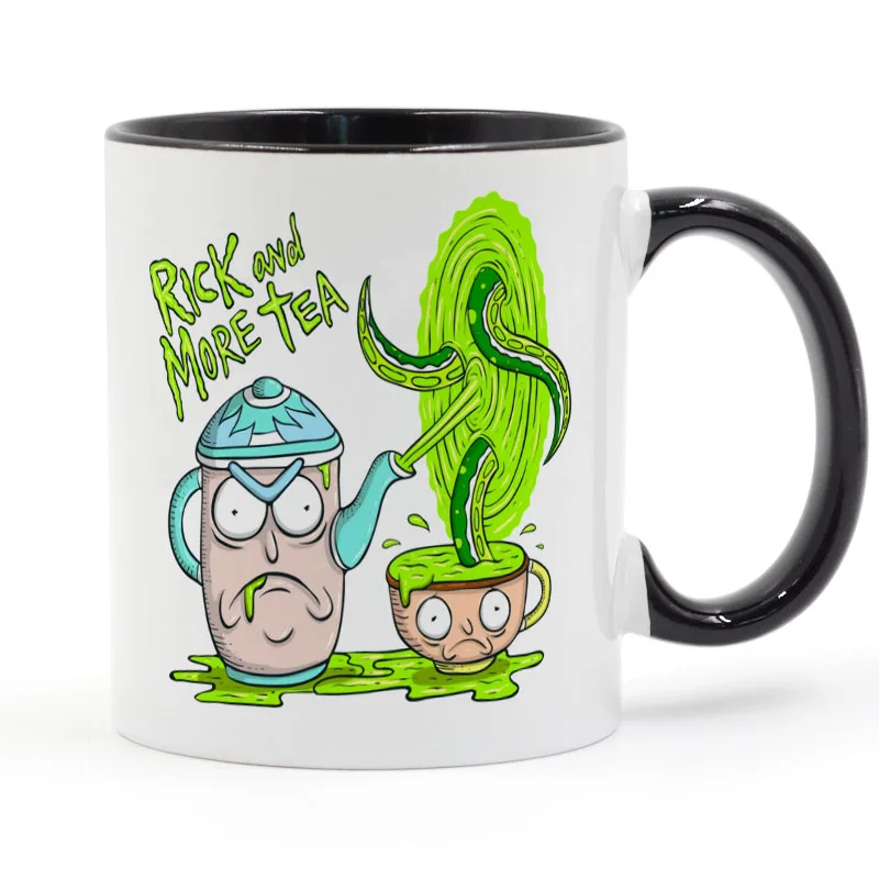 

Rick and Morty Funny Coffee Mug Ceramic Tea Cup 11oz