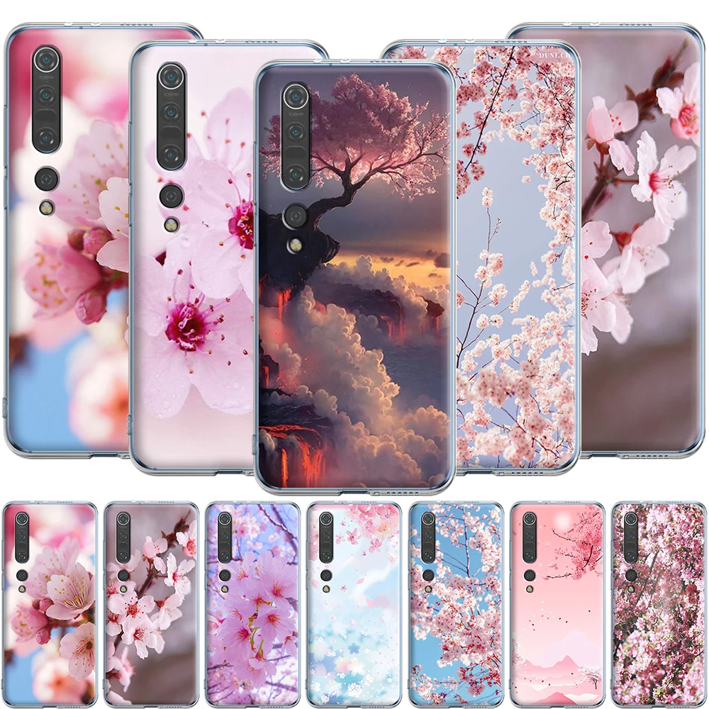 Силиконовый чехол Cherry Blossom Tree для Xiaomi Redmi K20 GO S2 8A 7A 7 6A 6 5 5A 4X 4A Pro Plus|Бамперы| |