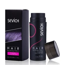 25 г SEVICH волосы строительные волокна заправка человеческих волос парик для наращивания натуральные волосы кератиновые волокна лечение тонкий порошок восстановление