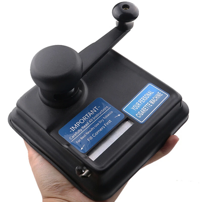  Portable cigarette machine push-pull metal manual case pusher smoking accessories cigarette rolling