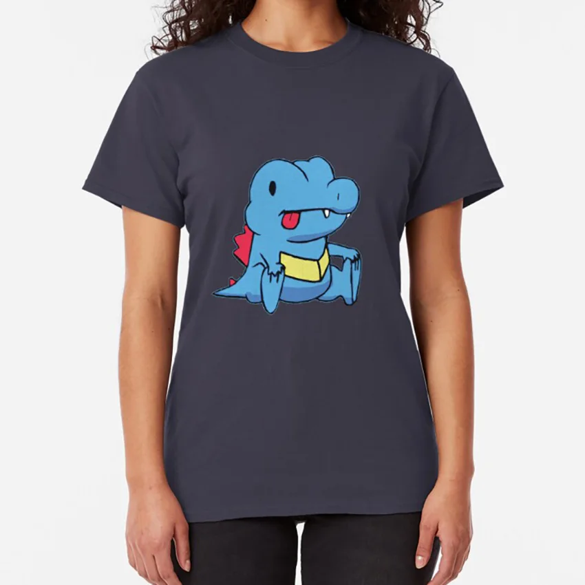 Derp Totodile футболка totodile derp derpadile 2 го поколения стартовый водный Тип|Футболки| |