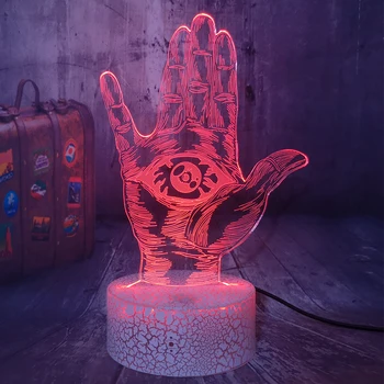 

Cool Uzumaki Naruto Anime Nursery Optical Illusion 3D LED Night Light lamp Table Lamp Home Decor Kid Toy Birthday Christmas lamp