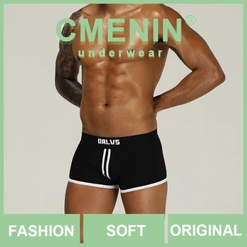 

2020 New Cotton Boxer Men Underware Boxers Solid Breathable Sexy Mens Underwear Boxershorts Male Male Underwear OR167