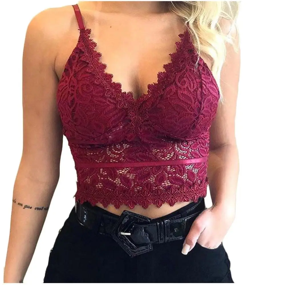 Женское нижнее белье Bralette женское с v образным вырезом без рукавов большие