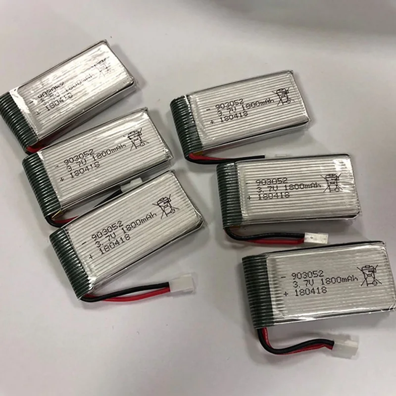Топ 3,7 V 1800Mah Lipo батарея игрушечный Квадрокоптер аксессуары, запасные части для Ky601S Ky101S Lipo батарея 3,7 V 1800Mah Lipo Batte