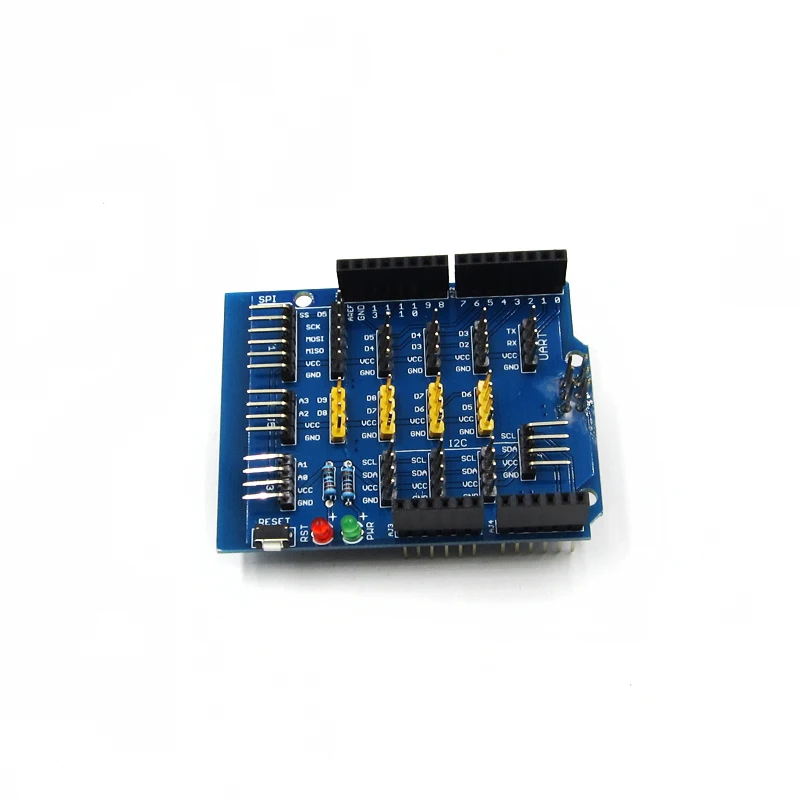 1Pcs Prototype Sensor Shield Sensor Expansion Board Robots Shield For Arduino UNO R3 diy electronics