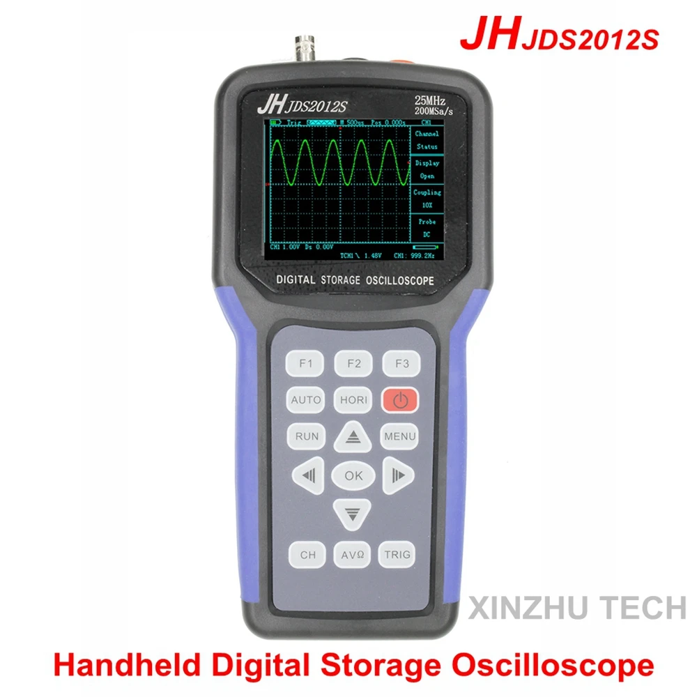 Jds2012s Handheld Oscilloscope Multimeter Single Channel Probe 200ms/s