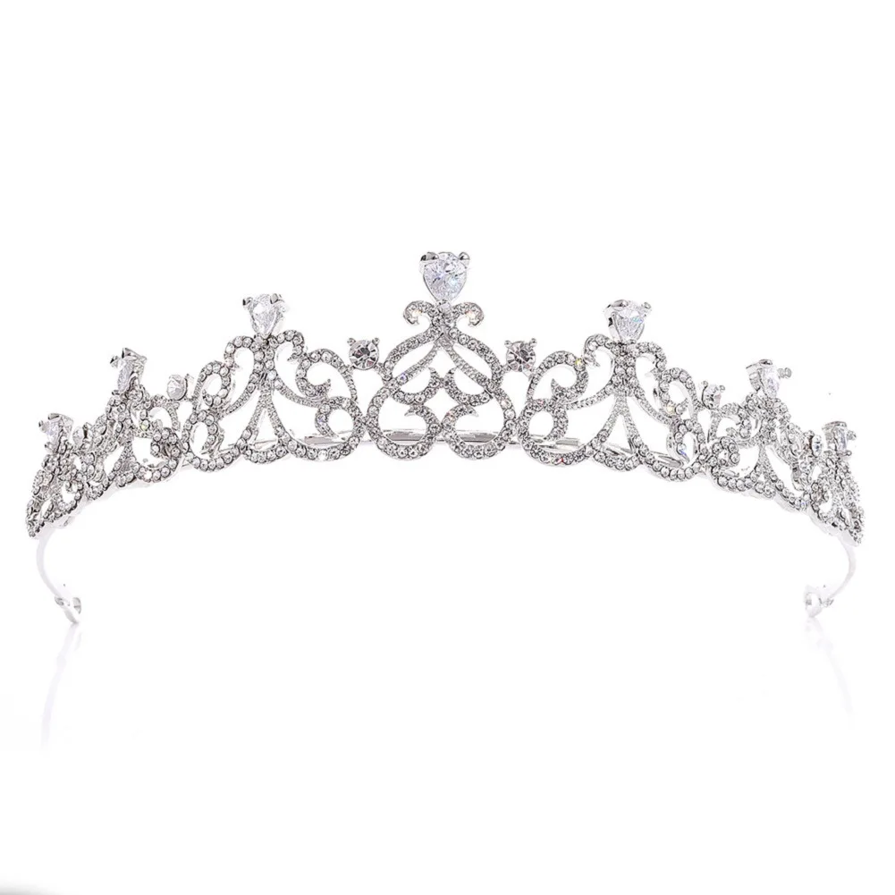 

G099 Bridal European And American-Style Zircon CROWN Hair Band Selling Wedding Hair Accessories Wedding Veil Dress Women's Cloth