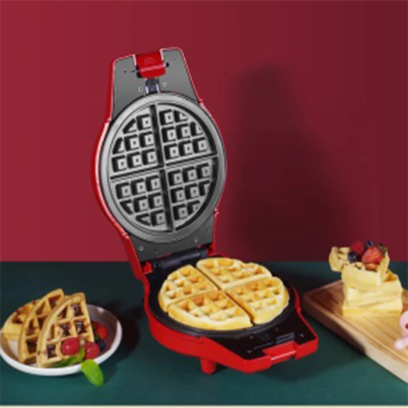 Double-sided Heating Turnover Rotary Ultra-thick Muffin Maker Cake Machine  Waffle Maker Household Full-automatic Waffle Maker - AliExpress