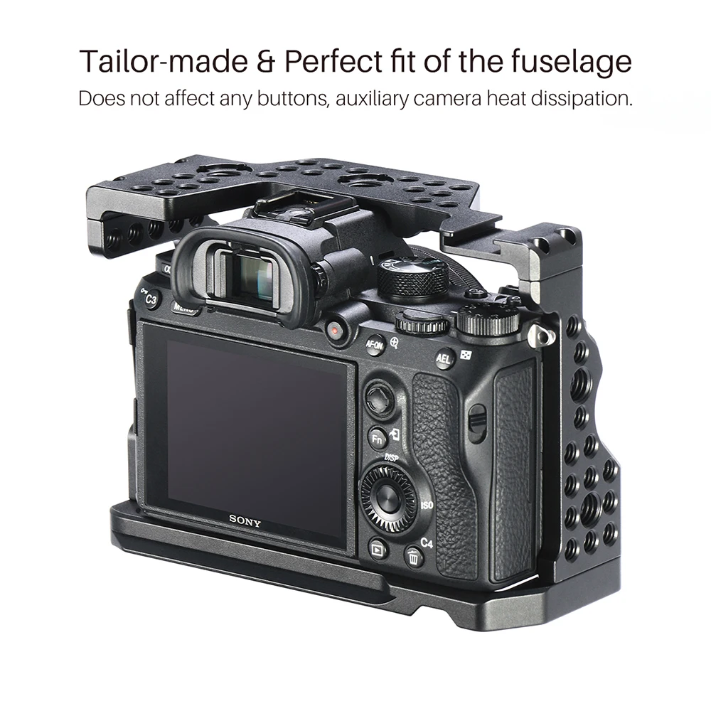Клетка для камеры Sony a7iii A7R3 A7M3I стандартная быстроразъемная пластина в форме арки