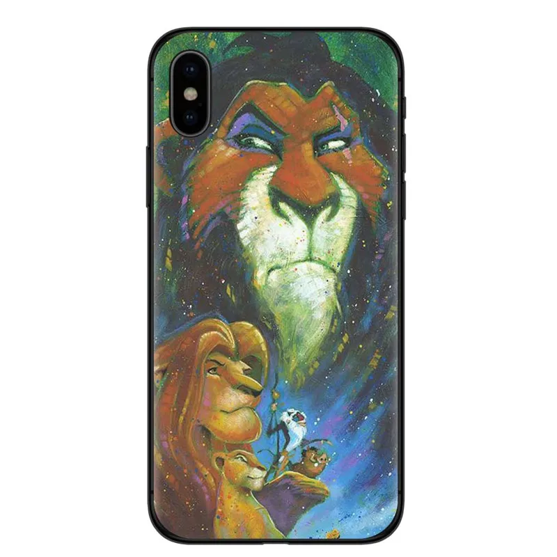 KACKYFUL Lion King Simba TPU Мягкий силиконовый чехол для телефона Apple iPhone 8 7 6 6S Plus X XS MAX 5 5S SE XR чехол Coque Capa - Цвет: T3583