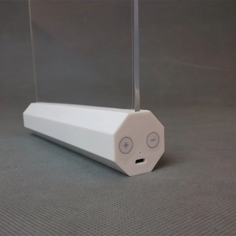 Креативный ночник с USB зарядкой плоская светодиодная лампа защитой глаз для
