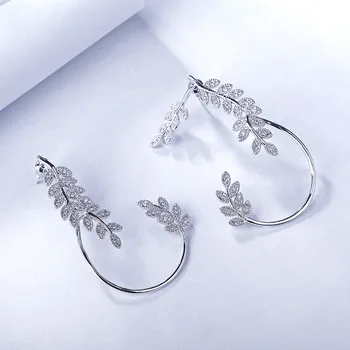 

Fashion AAA cubic zirconia Fashionable and lovely vine statement earrings,Wedding&Party Jewelry for Women,YDGE083