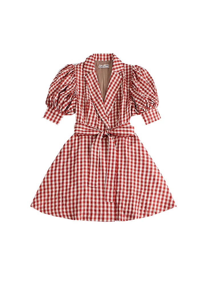 Le Palais Vintage 2020 Origional Vintage Red Plaid