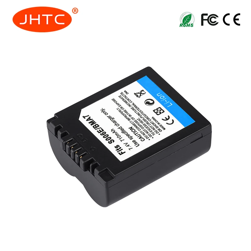 Камера Батарея CGAS006E/BMA7 для цифрового фотоаппарата PANASONIC BP DC5 E DMC FZ30PP FZ18EG S CGR S006A/1B DC5U