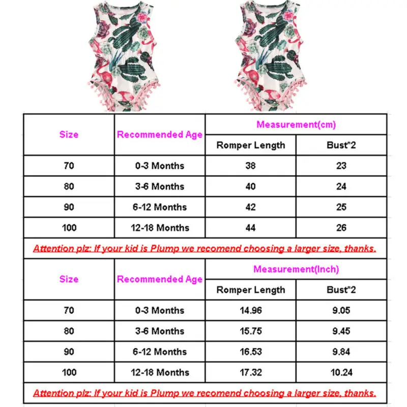 2020 Summer Newborn Infant Baby Girl Sleeveless Leopard Cactus Romper Jumpsuit Cotton Outfit Casual Clothes New Arrival