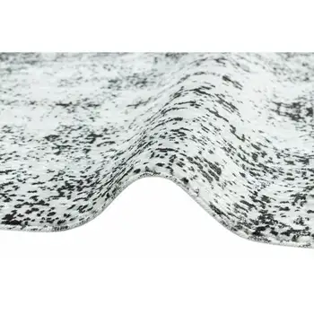 

Apex Lucca 3 'x 10' Polypropylene Grey Runner Rug
