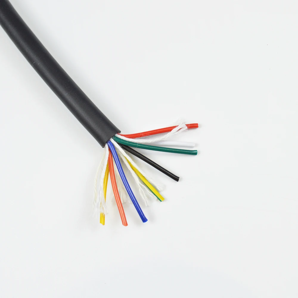 Триумфный кабель/SHENGPAI 1/2 метр UL2464 24AWG 9 жильный 12 многожильный провод высокогибкий