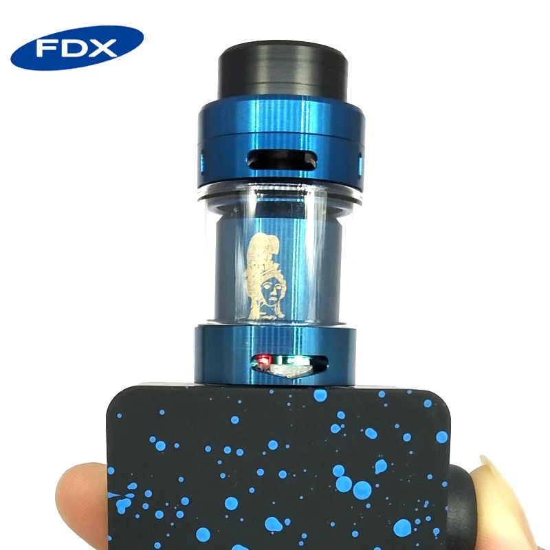 FDX Афины RDTA Стиль 510 RTA 4 мл Ёмкость с фокусным расстоянием 25 мм испаритель Tank для