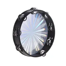 8 дюймов деревянный Тамбурин ручной бубен отражающий барабан перкуссия игрушка ОРФ музыкальный инструмент