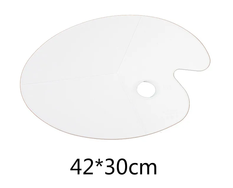 Gobesty Aquarell Palette 33 F/ächer Klapp Palette Aquarell /Ölgem/älde Palette malen mit Daumenloch und Pinsel Halte f/ür Aquarell Wasserfarben
