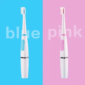 

Waterproof Electric Toothbrush with Base Battery Powered Sonic Tooth Brush Soft Hair Automatic Toothbrush for Adult Tooth Care