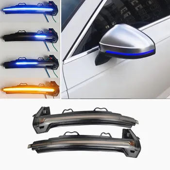 

For Audi A4 A5 B9 S4 S5 RS5 Dynamic Blinker LED Turn Signal blink Side Mirror Lights indicator flasher 2017 2018 2019