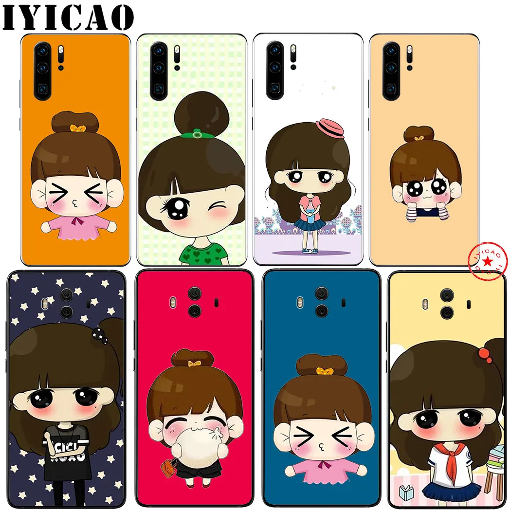 Мягкий чехол IYICAO для huawei P30 P20 P10 P9 P8 Lite Pro P Samrt Z Plus 2019 2018 2017 2016 2015 силикон |