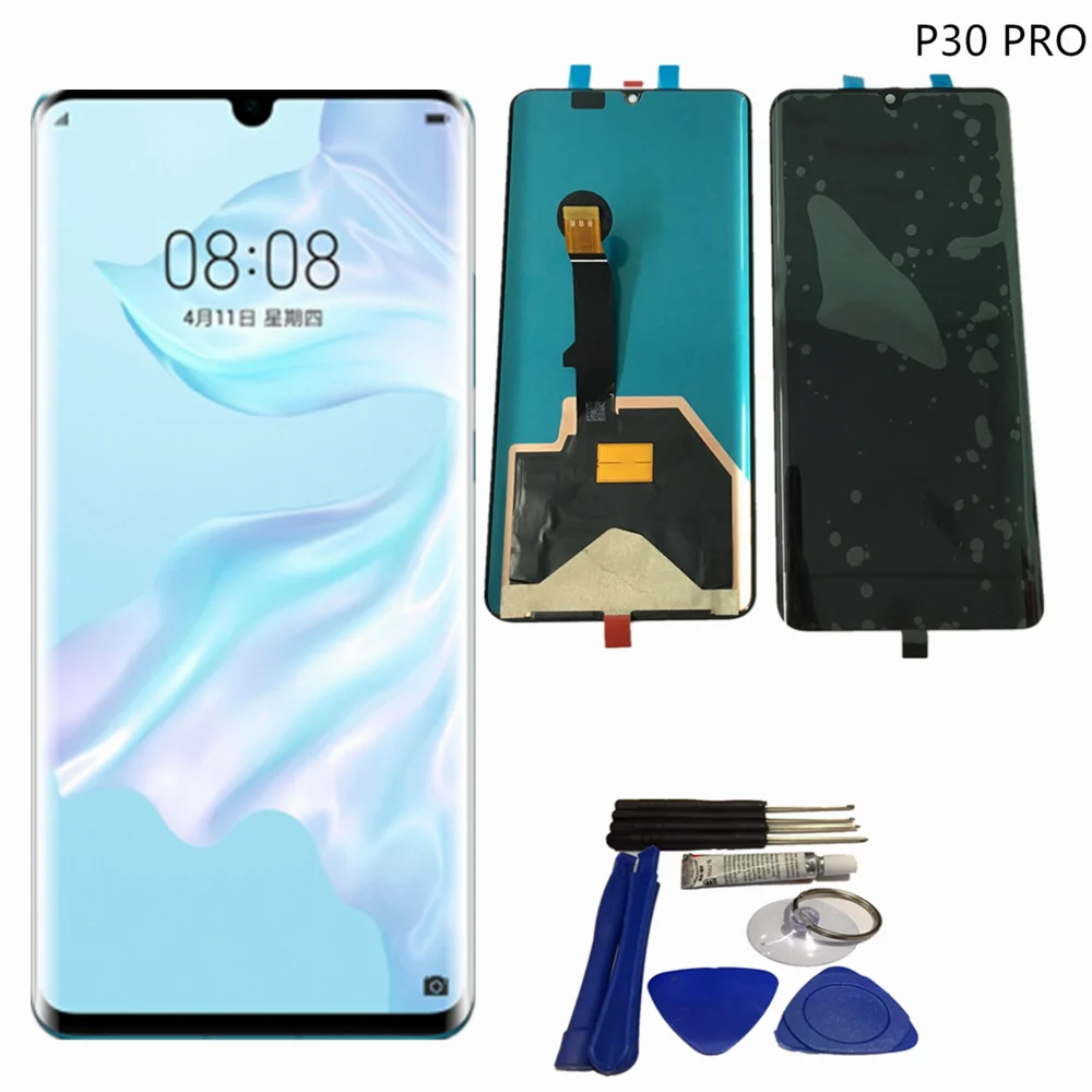 Дисплей с сенсорным экраном и дигитайзером в сборе для HuaWei p30 pro | Мобильные