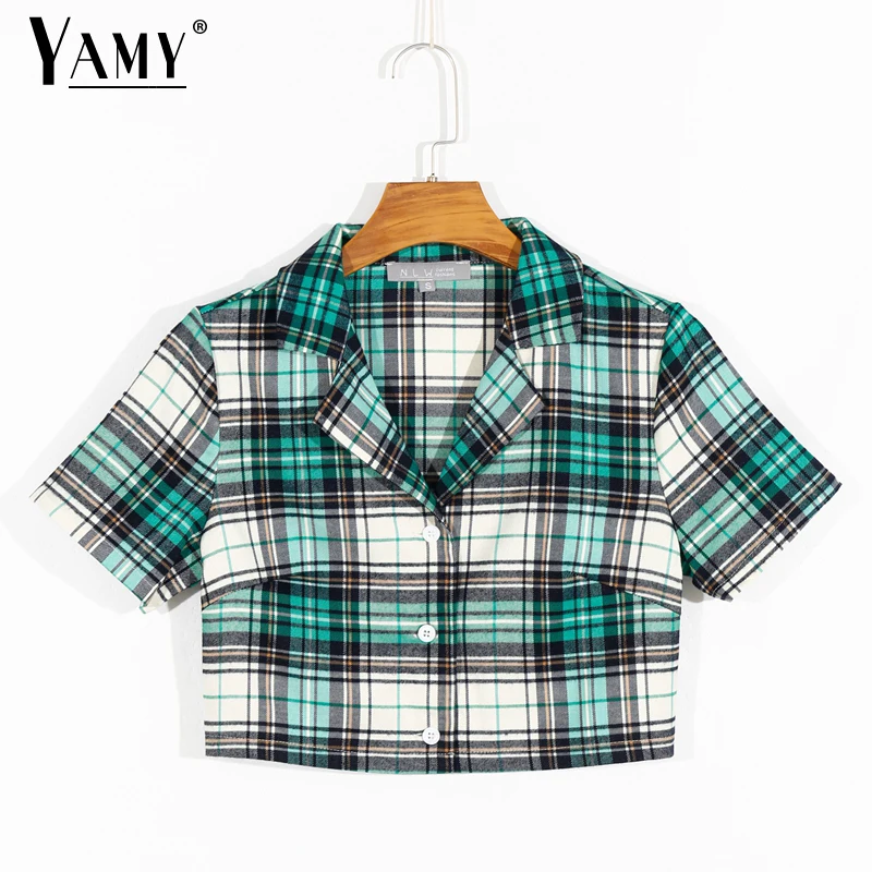 2020 Summer crop top women short sleeve 